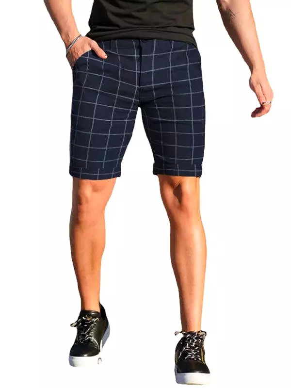 Men's Plaid Shorts