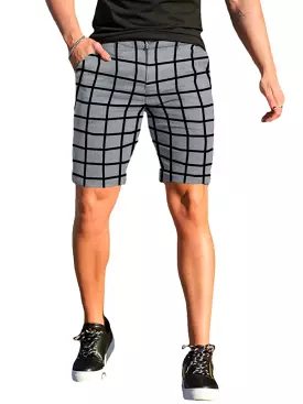 Men's Plaid Shorts