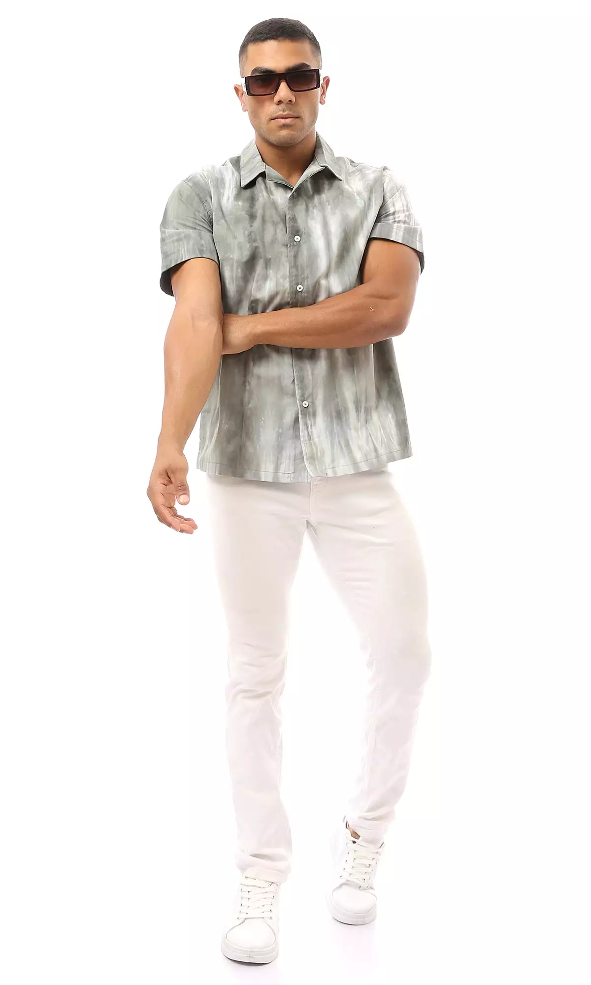 Men's Short Sleeve Shirt - O168080