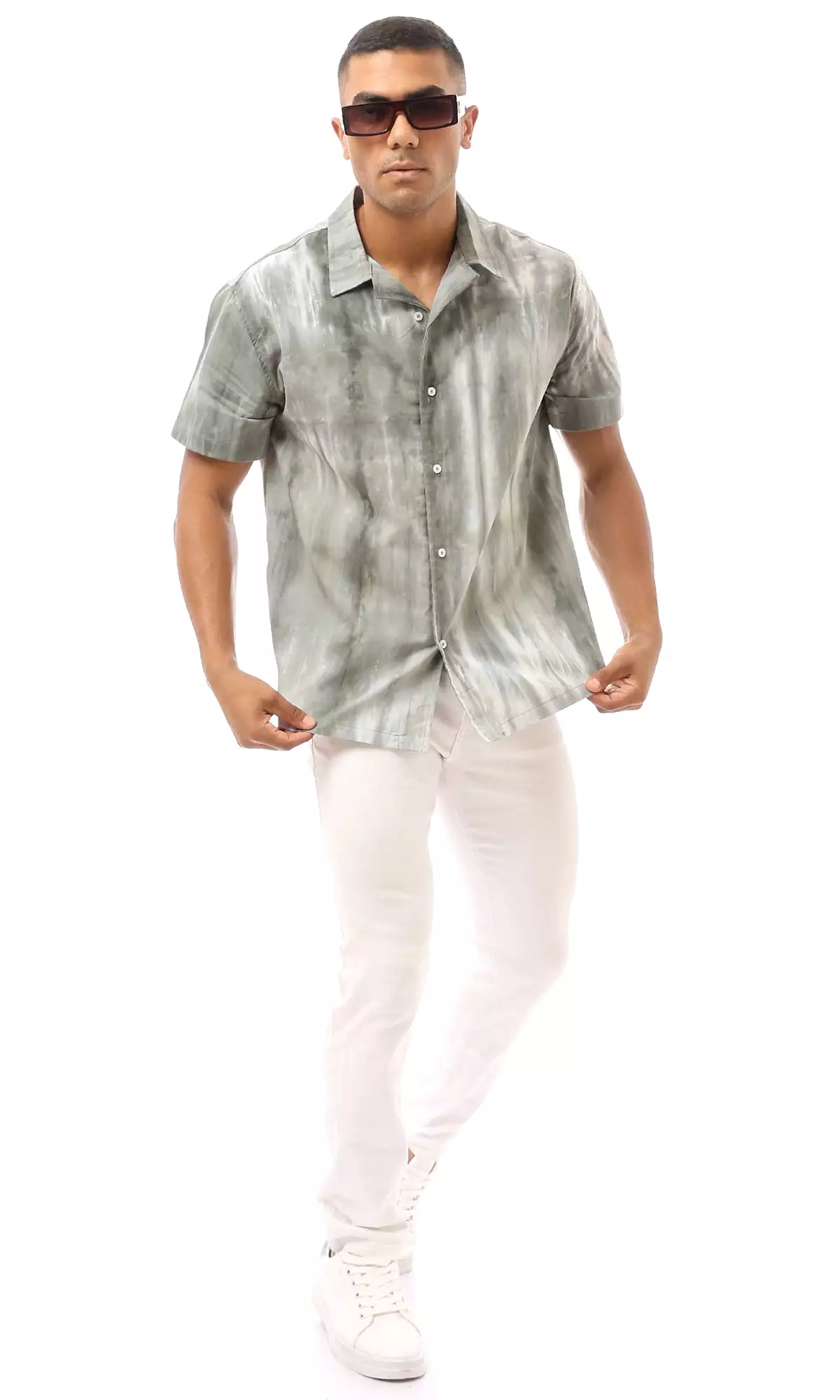 Men's Short Sleeve Shirt - O168080