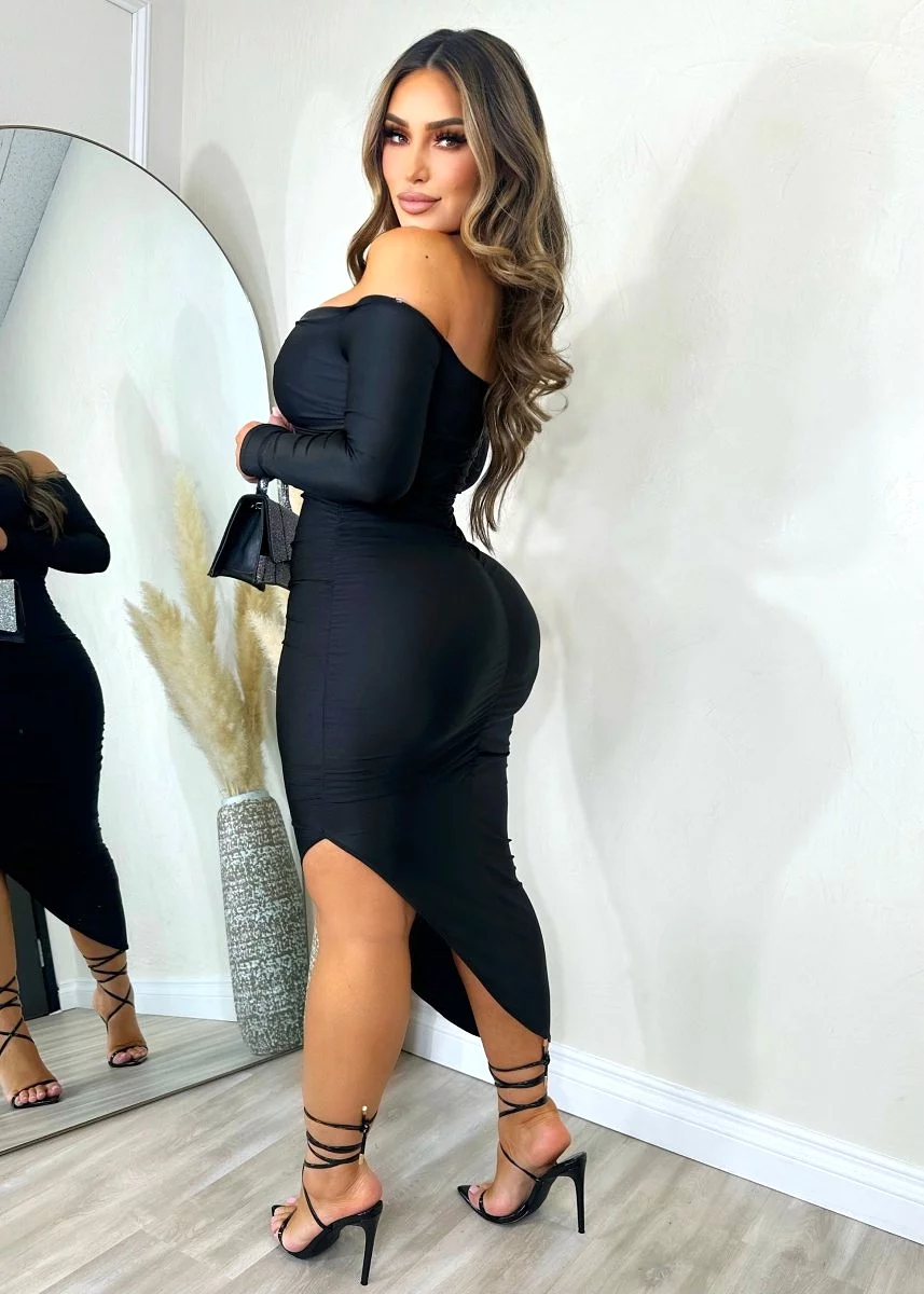 Miranda Black Dress