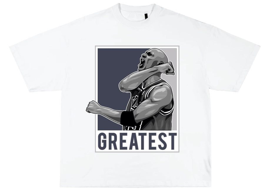 MJ Cool Grey 11's T-Shirt - White T-Shirt