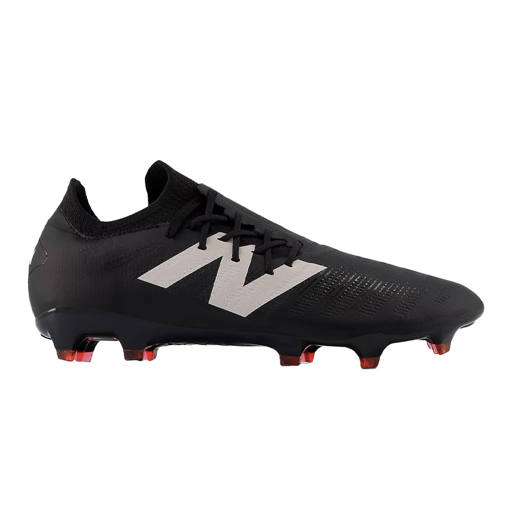 New Balance Furon Destroy V7+ FG 2E Soccer Cleats (Black/White/Red)