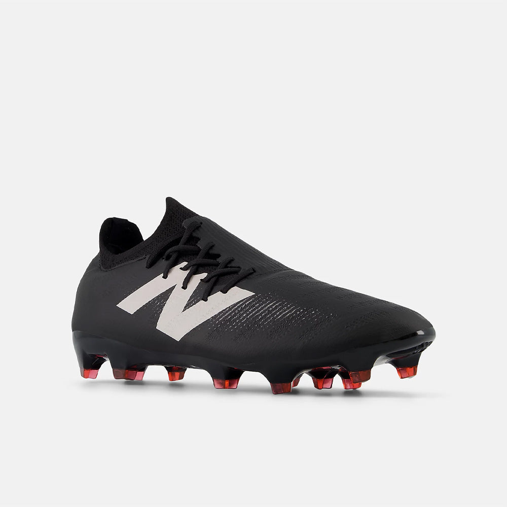 New Balance Furon Destroy V7+ FG 2E Soccer Cleats (Black/White/Red)