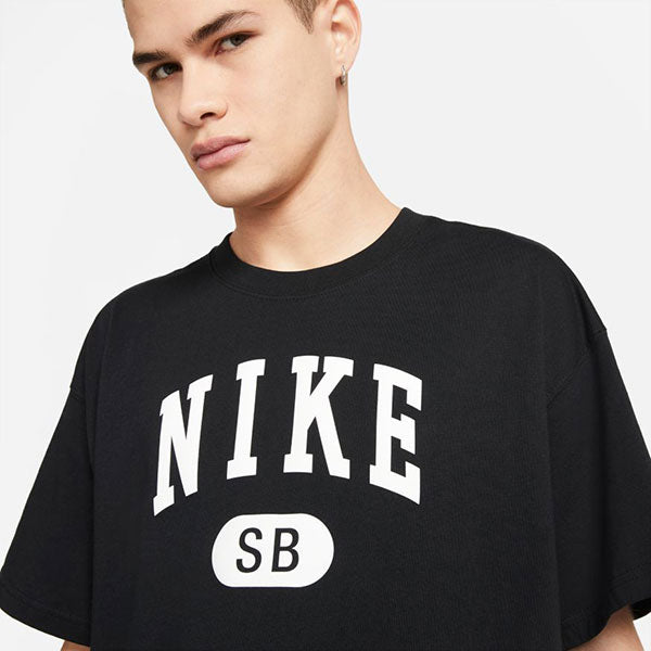 Nike SB Collegiate T-Shirt Black White