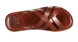 Oliver Sweeney Breguzzo Brown Leather Sandals.