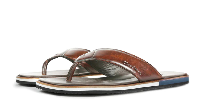 Oliver Sweeney Saltash Tan Leather Sandals