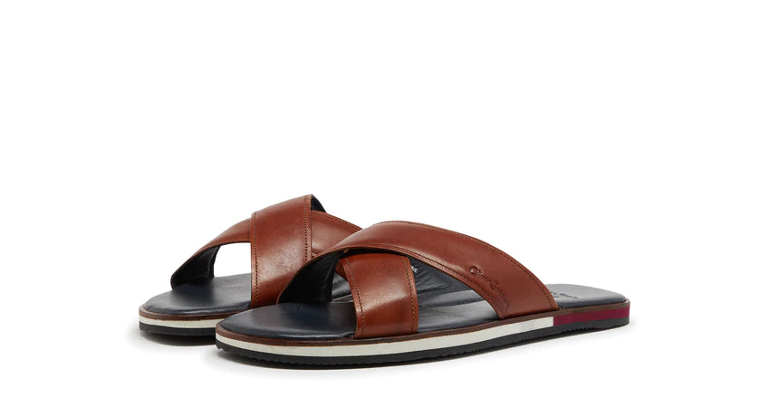 Oliver Sweeney Whitestone Tan Leather Sandals