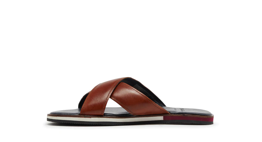 Oliver Sweeney Whitestone Tan Leather Sandals