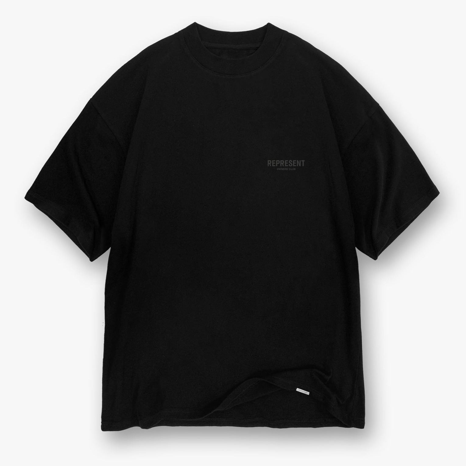 Owners Club Logo Tee Black Reflective