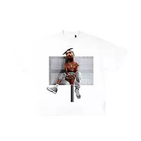 Pac Cool Grey 11's White Tee