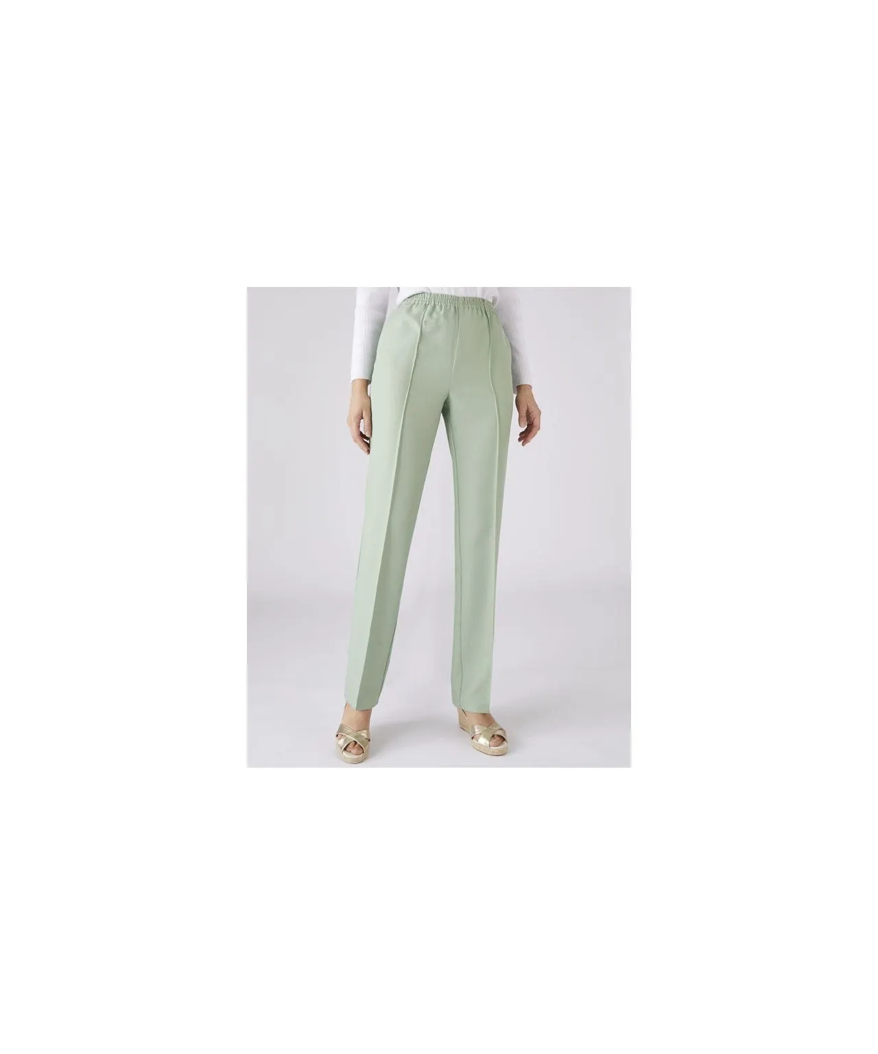 Pack of 2 Pull-On Ladies Trousers