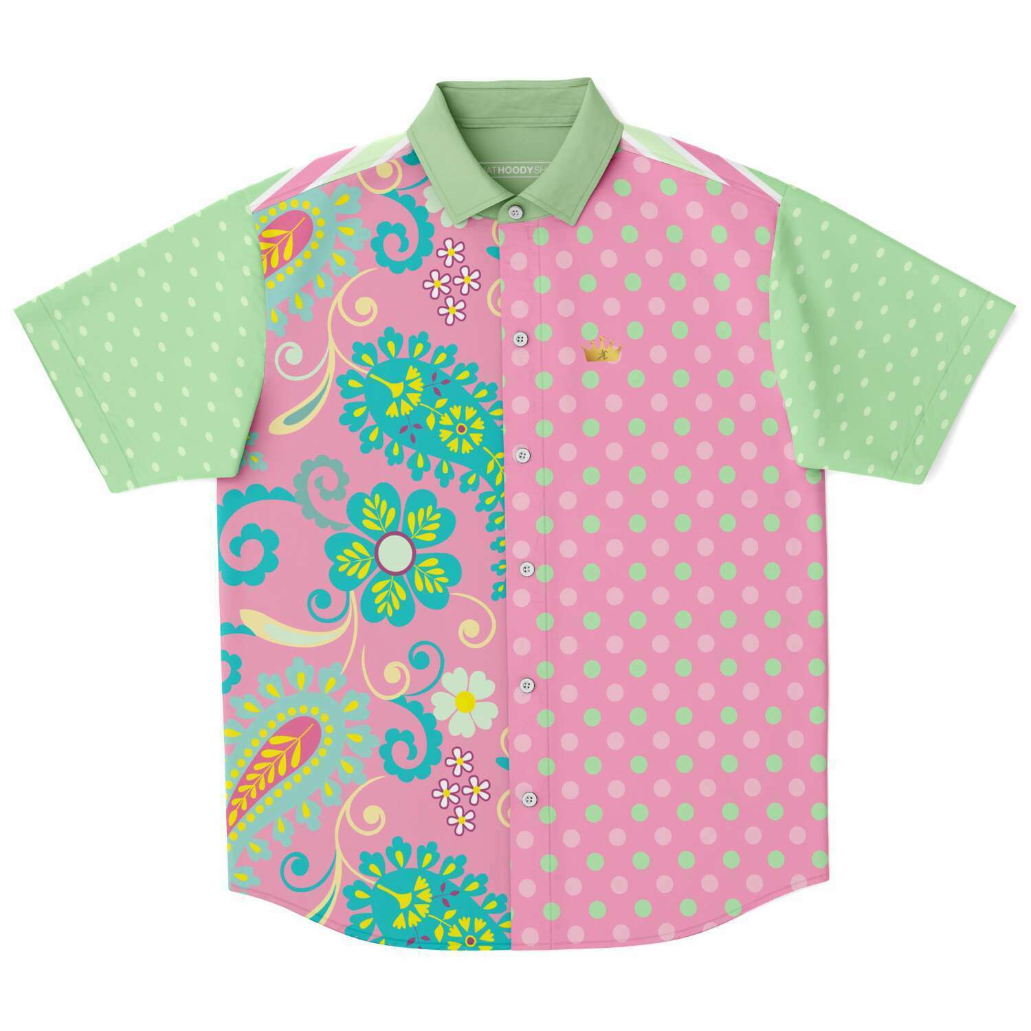 Paisley Park Short Sleeve Button Shirt