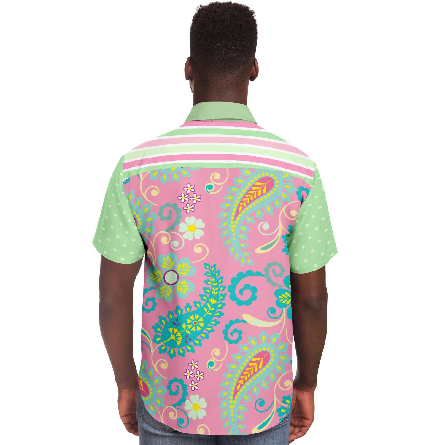 Paisley Park Short Sleeve Button Shirt