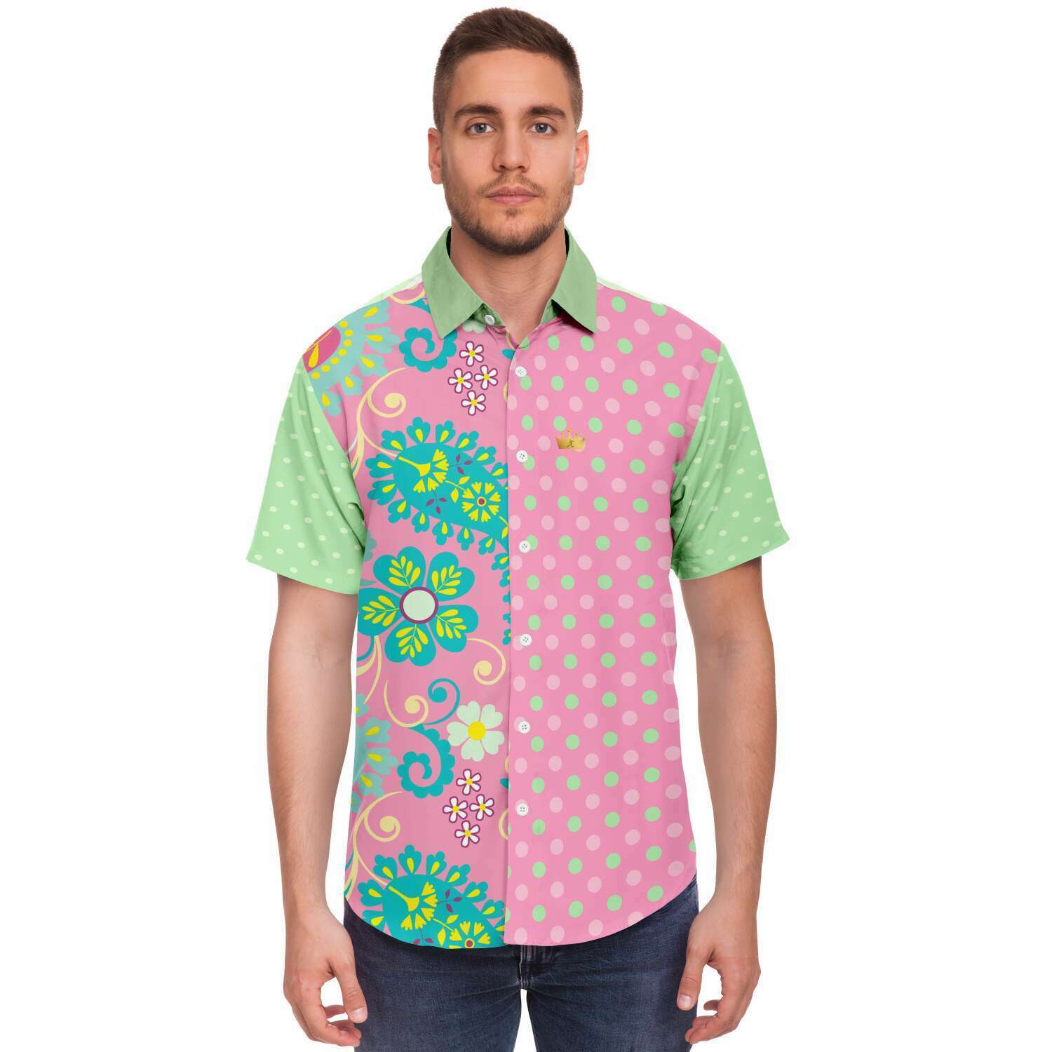 Paisley Park Short Sleeve Button Shirt