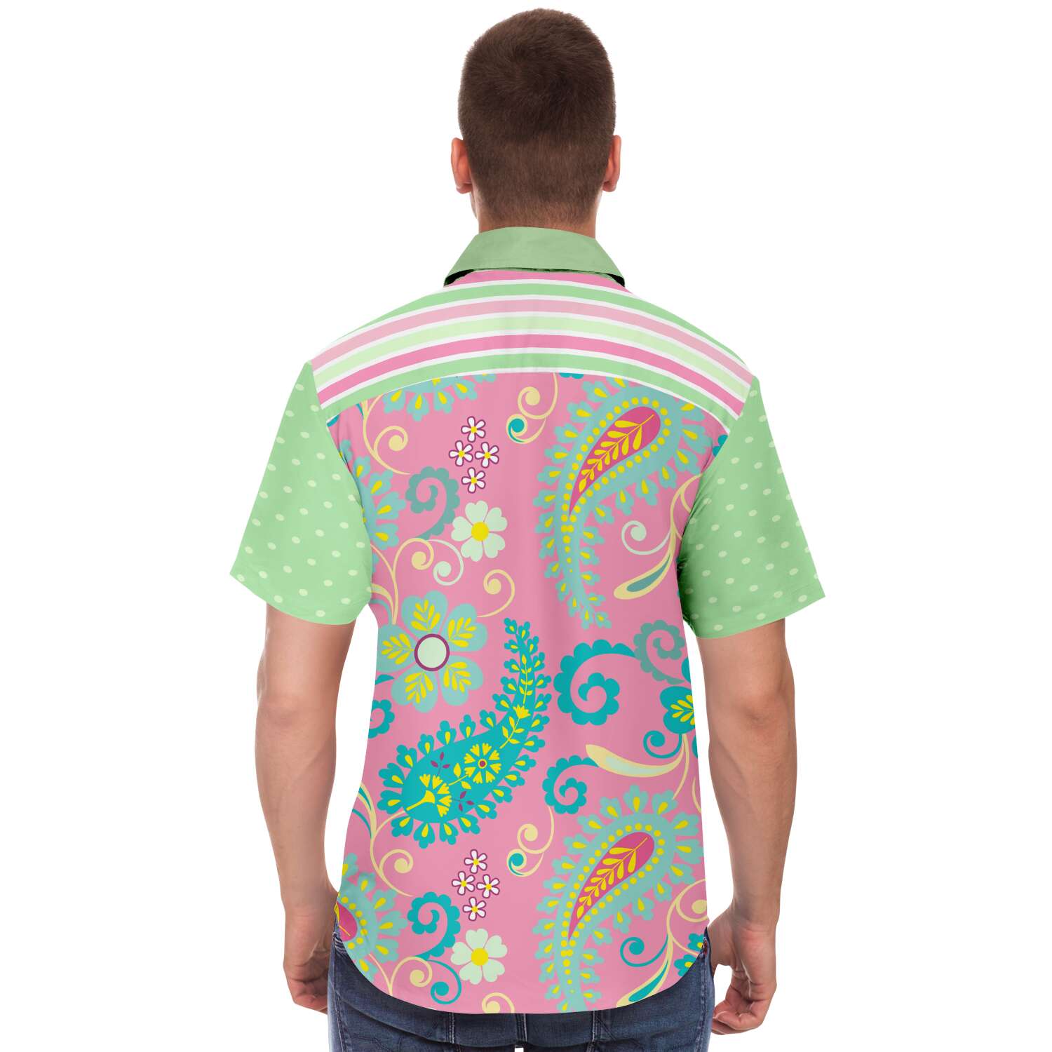 Paisley Park Short Sleeve Button Shirt