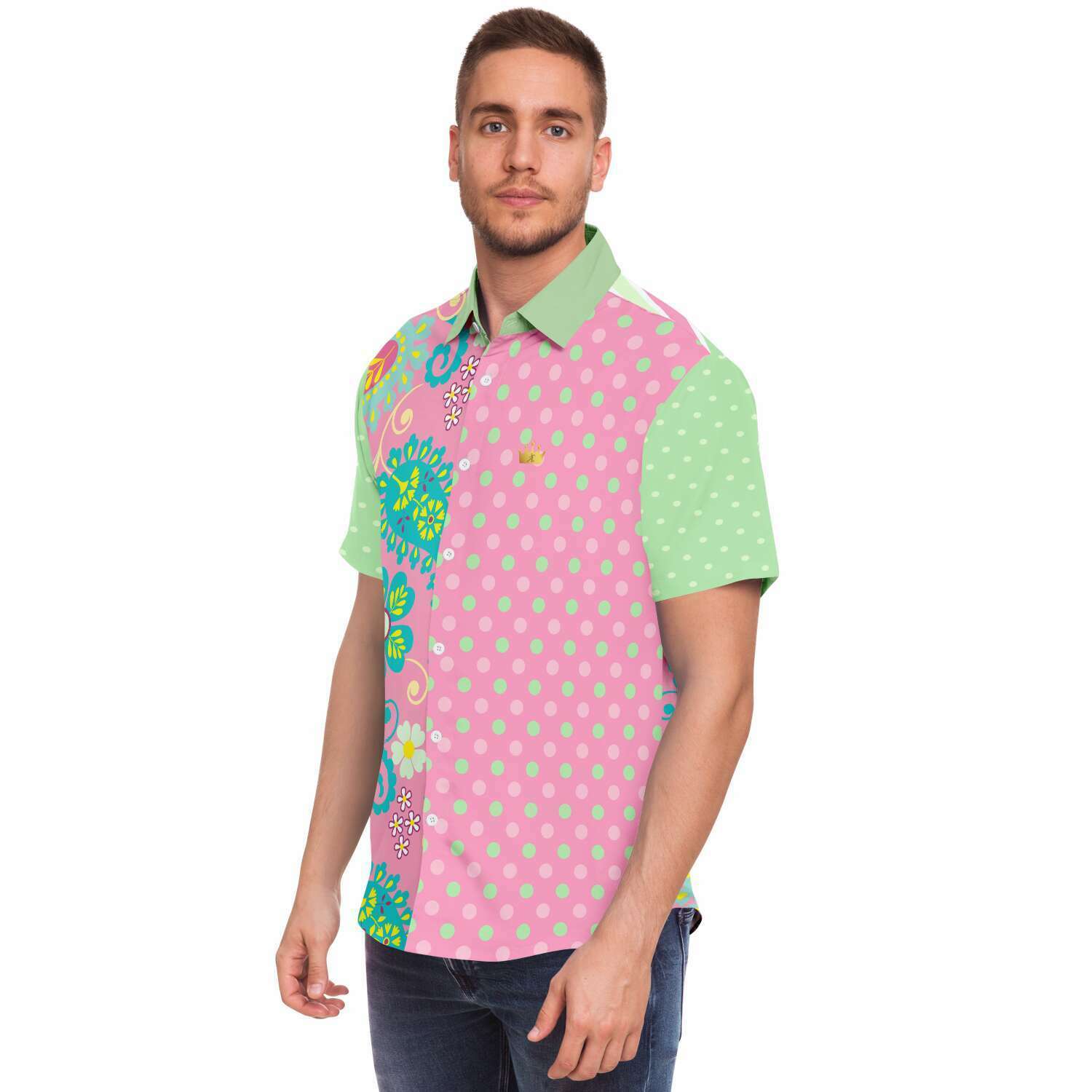 Paisley Park Short Sleeve Button Shirt