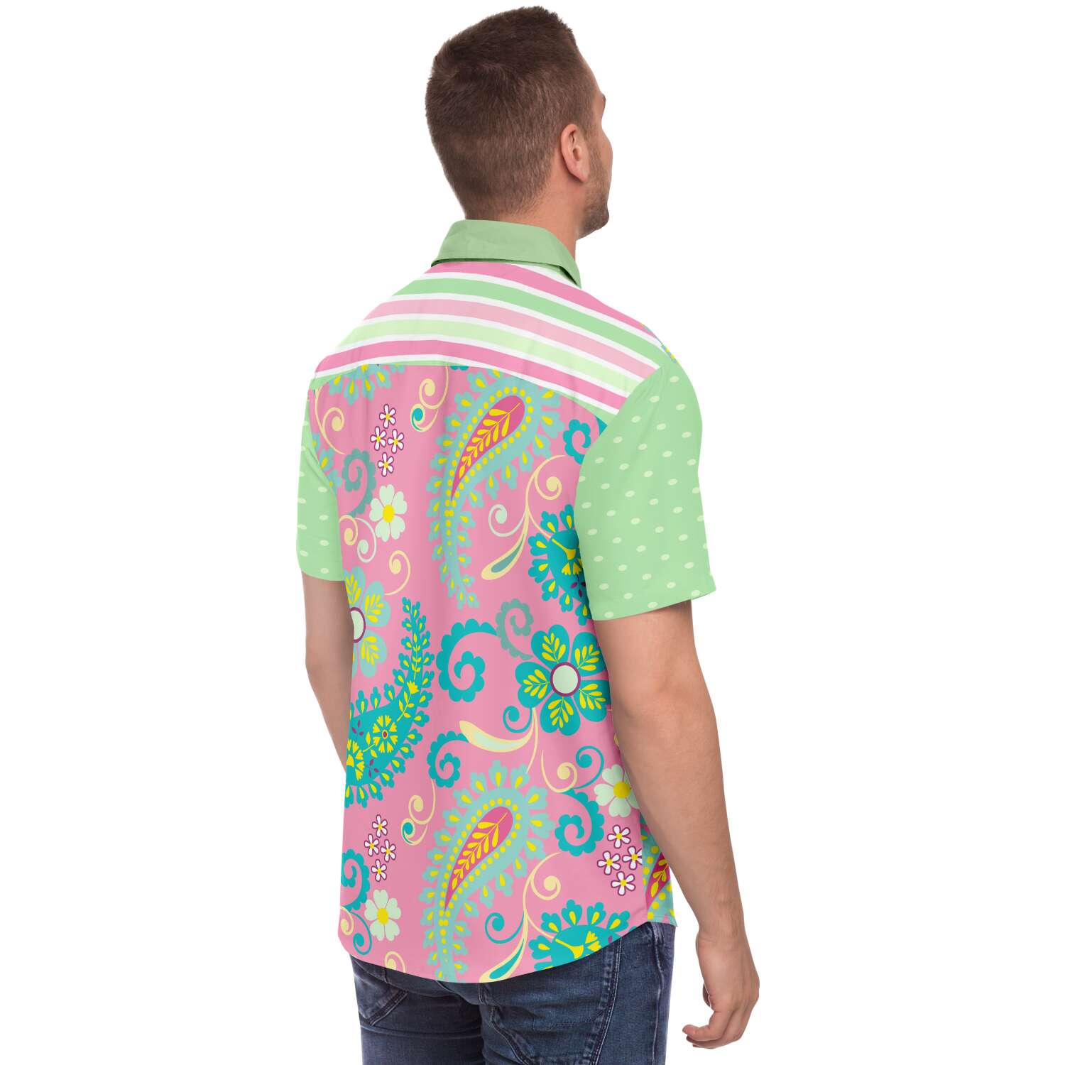 Paisley Park Short Sleeve Button Shirt