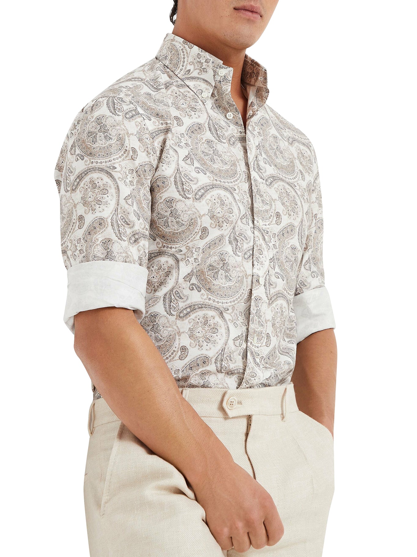 Paisley print shirt