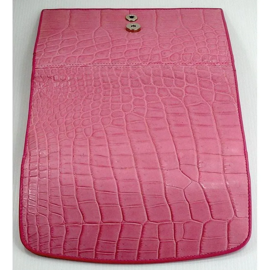 Pink Crocodile Womens Purse Wallet online shopping