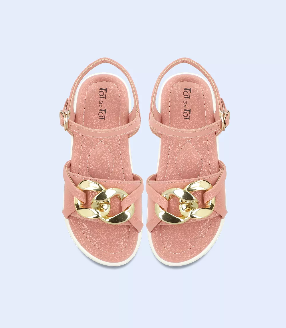 Pink Girls Casual Sandal