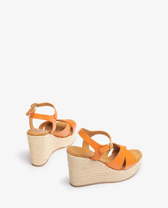 Platform wedge sandals