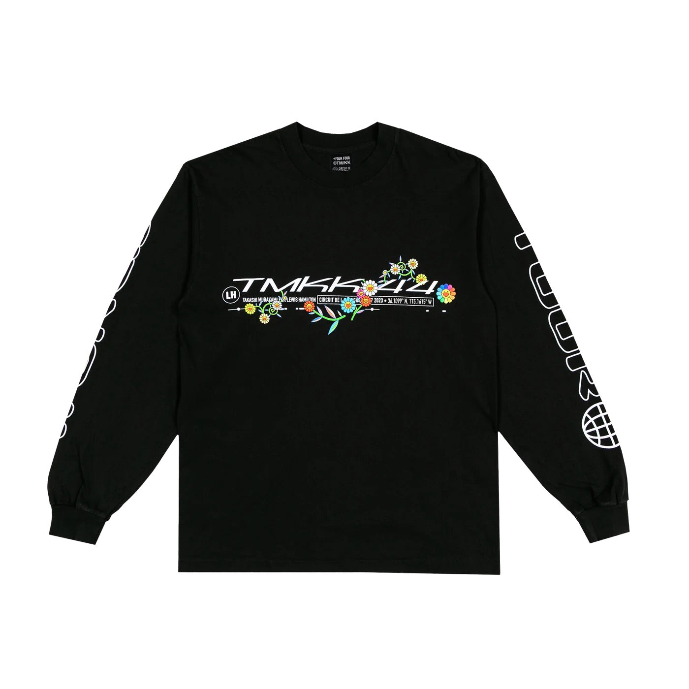 Plus 44 X Takashi Murakami Tour LS T-Shirt Black