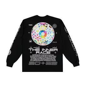 Plus 44 X Takashi Murakami Tour LS T-Shirt Black