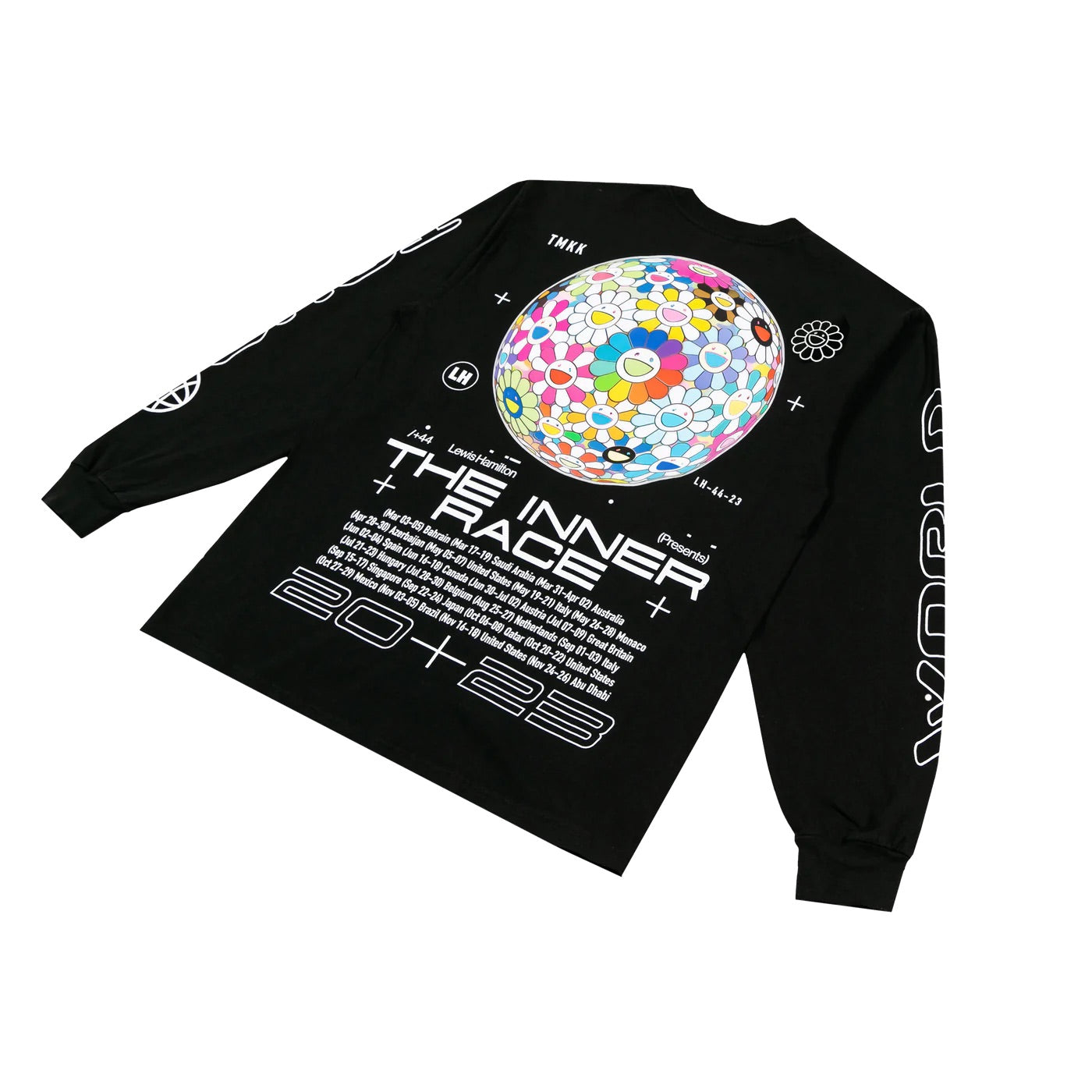 Plus 44 X Takashi Murakami Tour LS T-Shirt Black