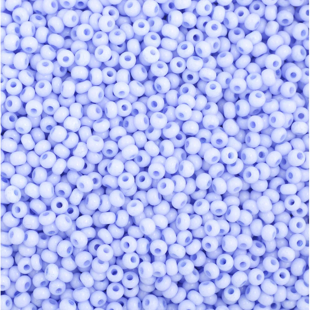 Preciosa Czech Glass, 11/0 Round Seed Bead, Light Violet - Matte Dyed (1 Tube)