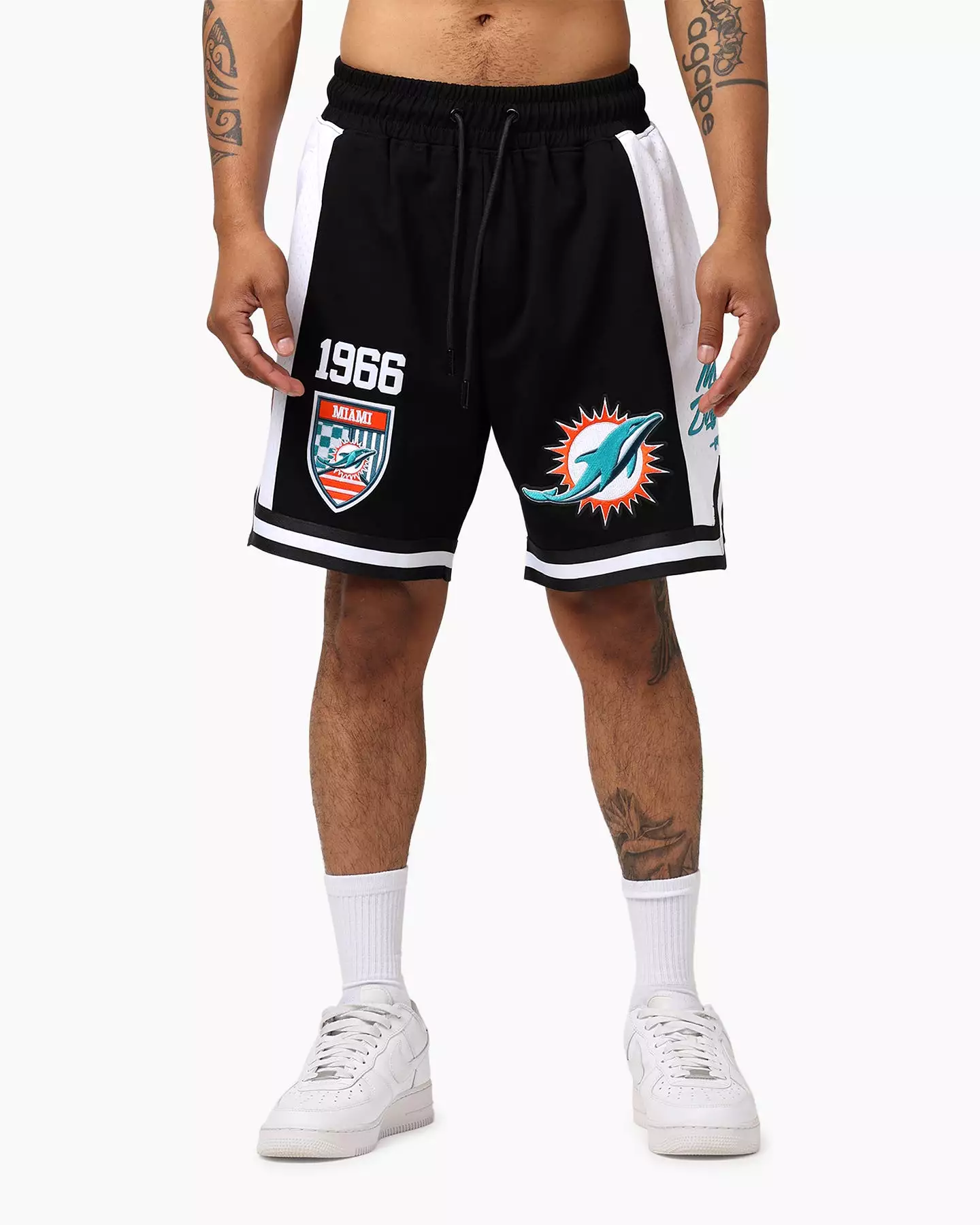 Pro Miami Dolphins Fast Lane Dark Shorts Black