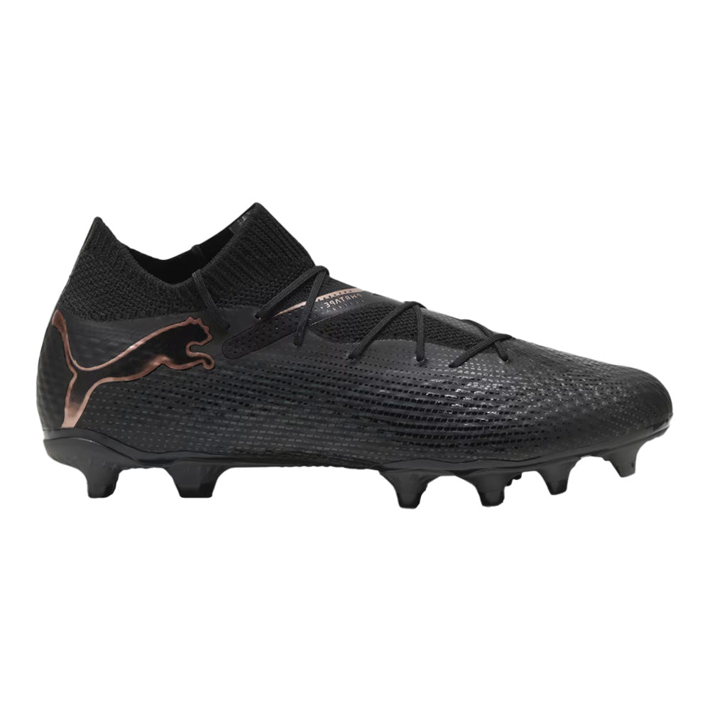 Puma Future 7 Pro FG/AG Soccer Cleats - Black/Copper Rose