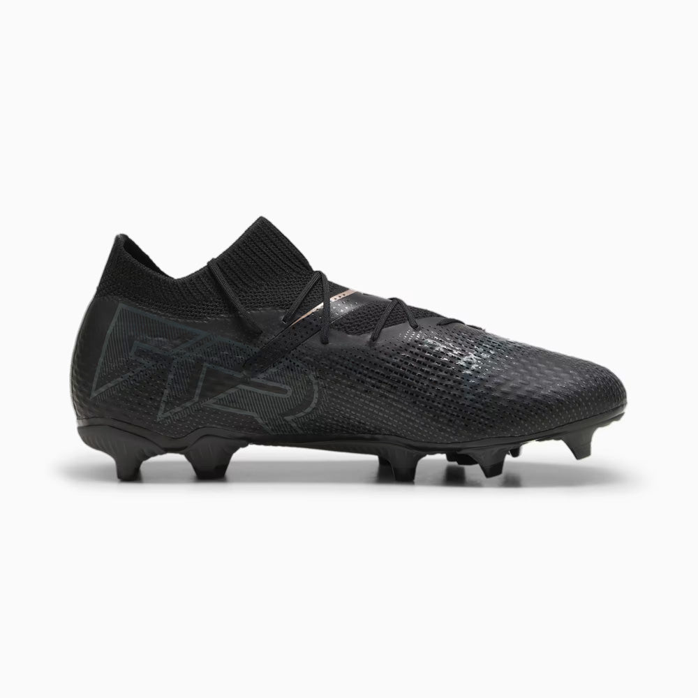 Puma Future 7 Pro FG/AG Soccer Cleats - Black/Copper Rose