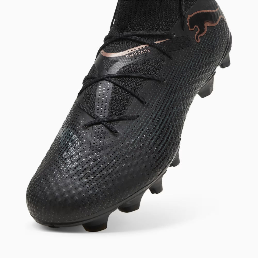 Puma Future 7 Pro FG/AG Soccer Cleats - Black/Copper Rose