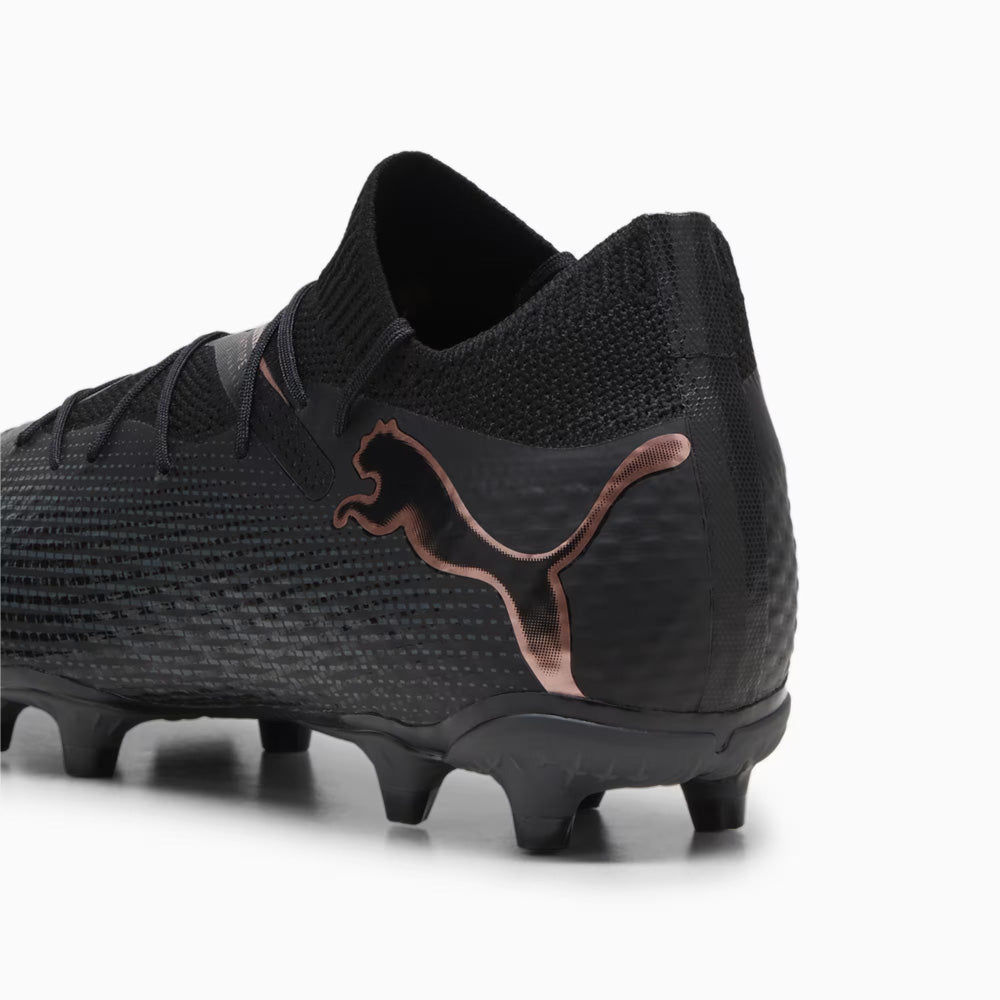 Puma Future 7 Pro FG/AG Soccer Cleats - Black/Copper Rose