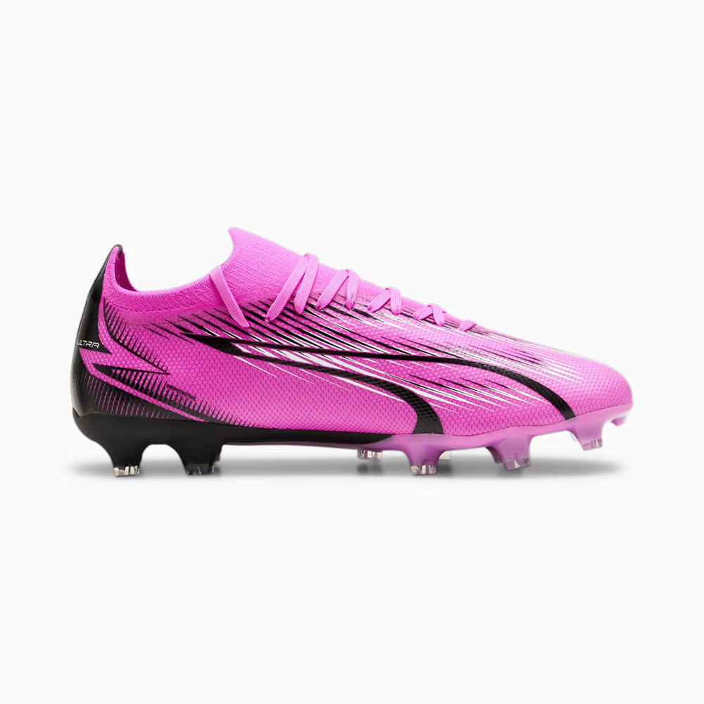 Puma Ultra Match FG AG Football Boots - Poison Pink White Black