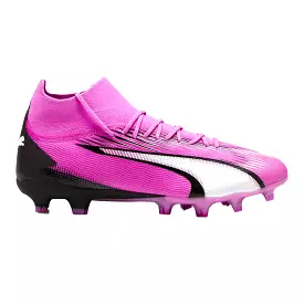 Puma Ultra Pro FG/AG Football Boots - Poison Pink/White/Black