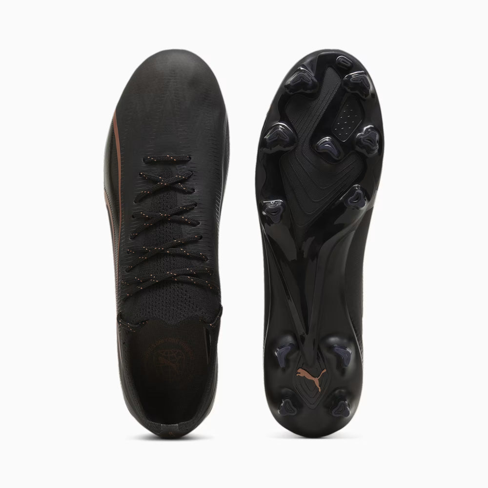 Puma Ultra Ultimate FG/AG Football Boots - Black/Copper Rose