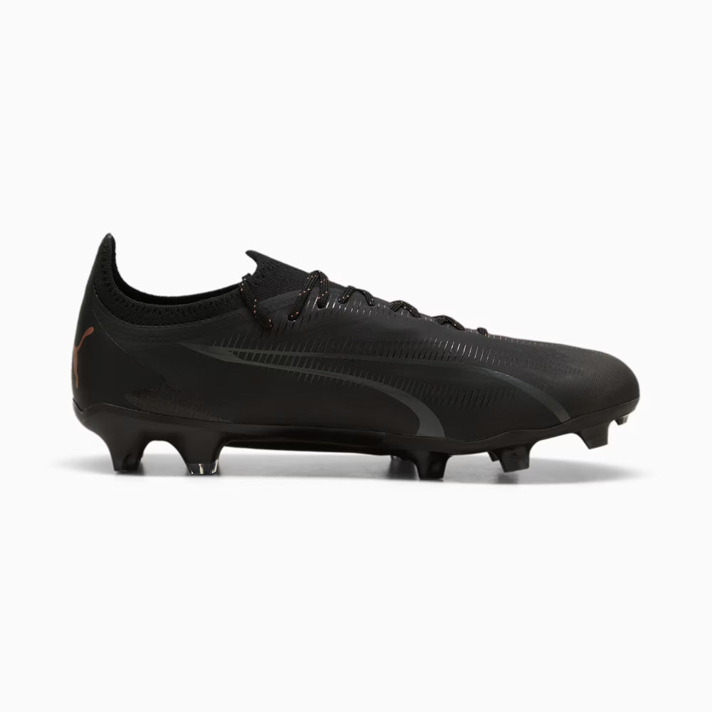 Puma Ultra Ultimate FG/AG Football Boots - Black/Copper Rose