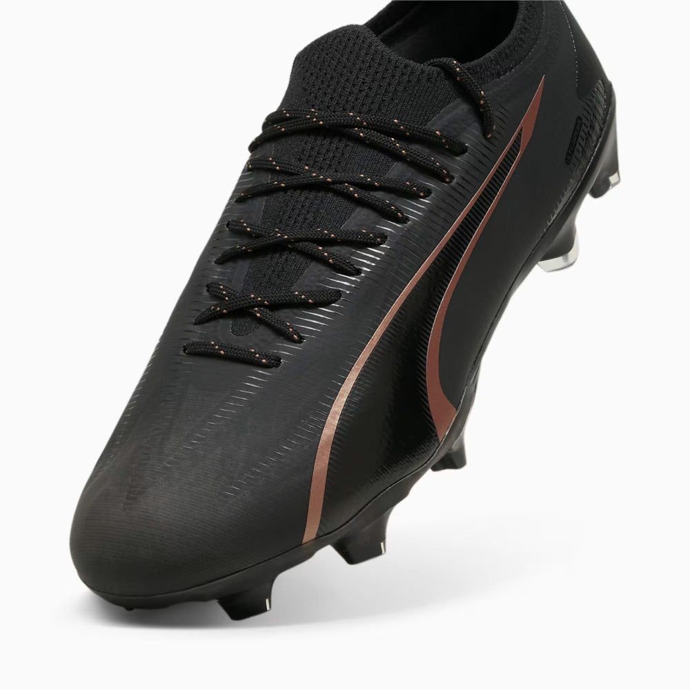 Puma Ultra Ultimate FG/AG Football Boots - Black/Copper Rose