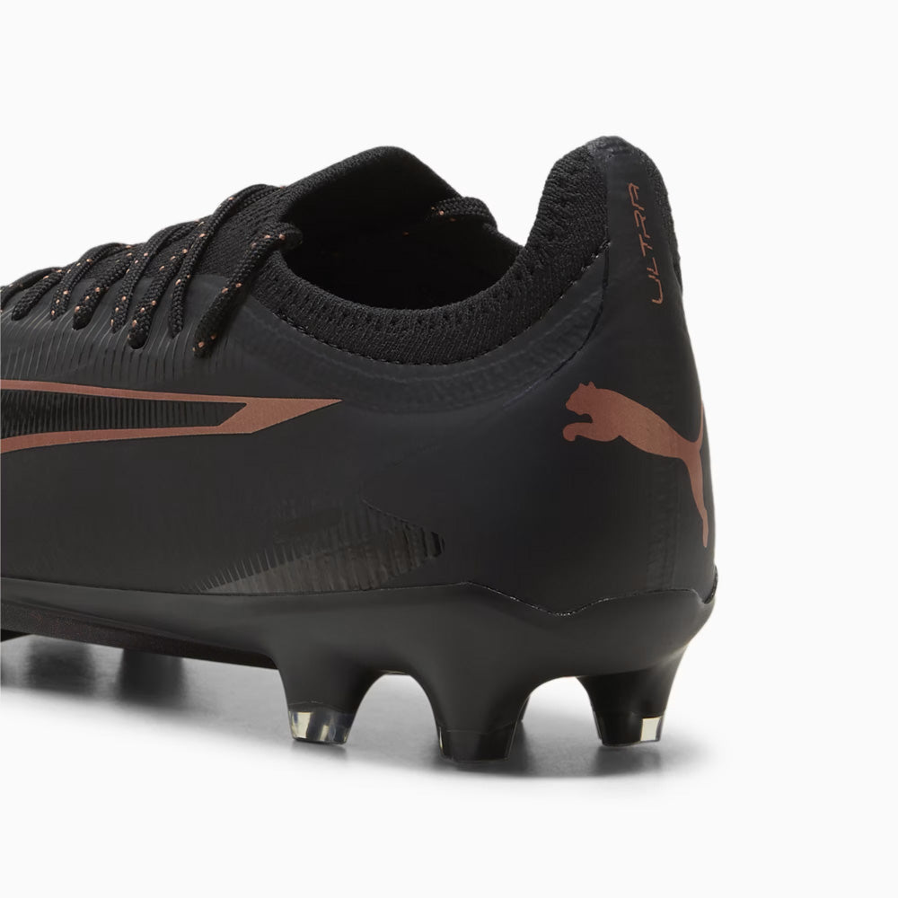 Puma Ultra Ultimate FG/AG Football Boots - Black/Copper Rose