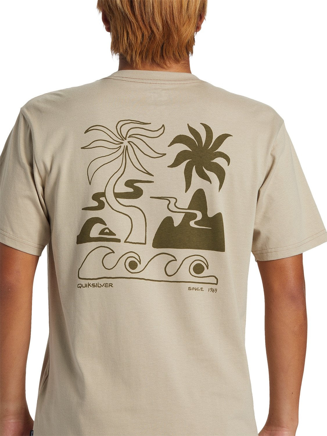 Quiksilver Men's Tropical Breeze Graphic T-Shirt