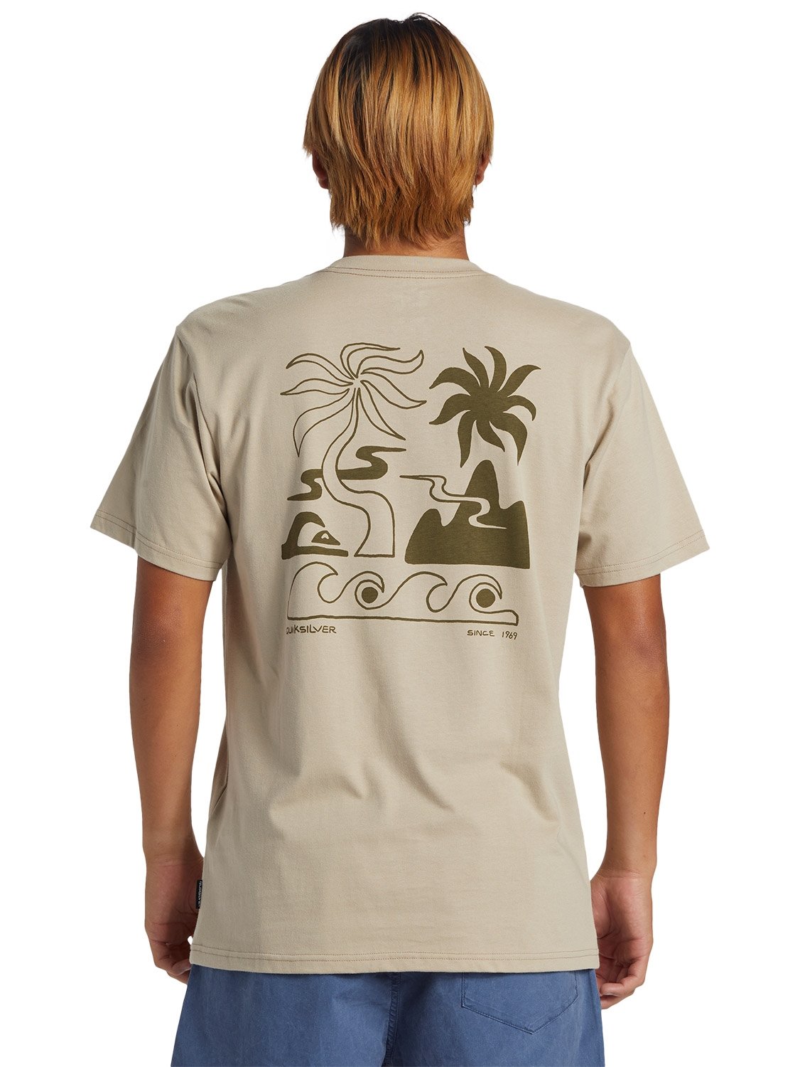 Quiksilver Men's Tropical Breeze Graphic T-Shirt