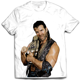 Razor Ramon Scott Hall White Tee - Top Choice for Wrestling Fans