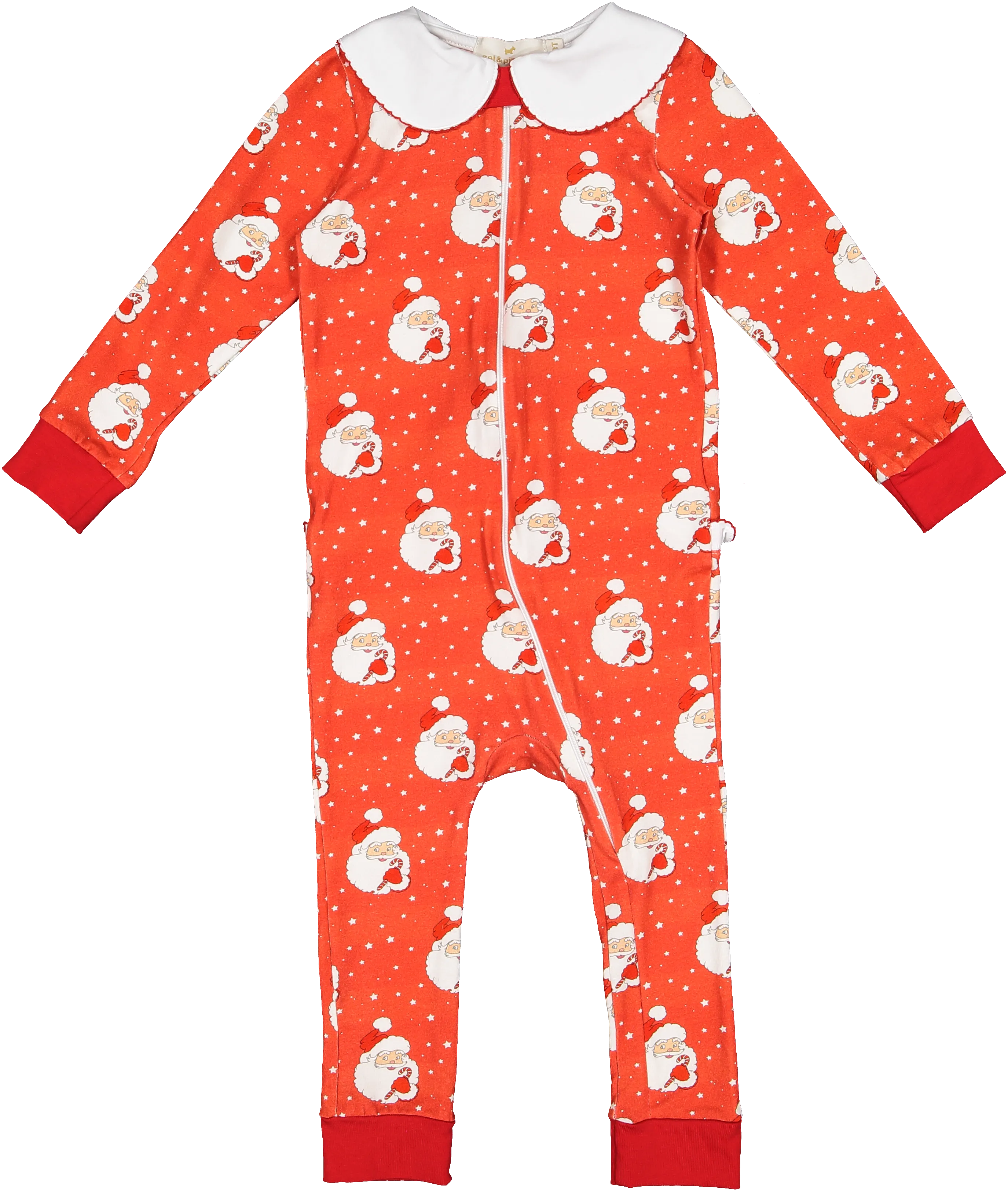 Red Christmas Santa Baby Girl Pajama