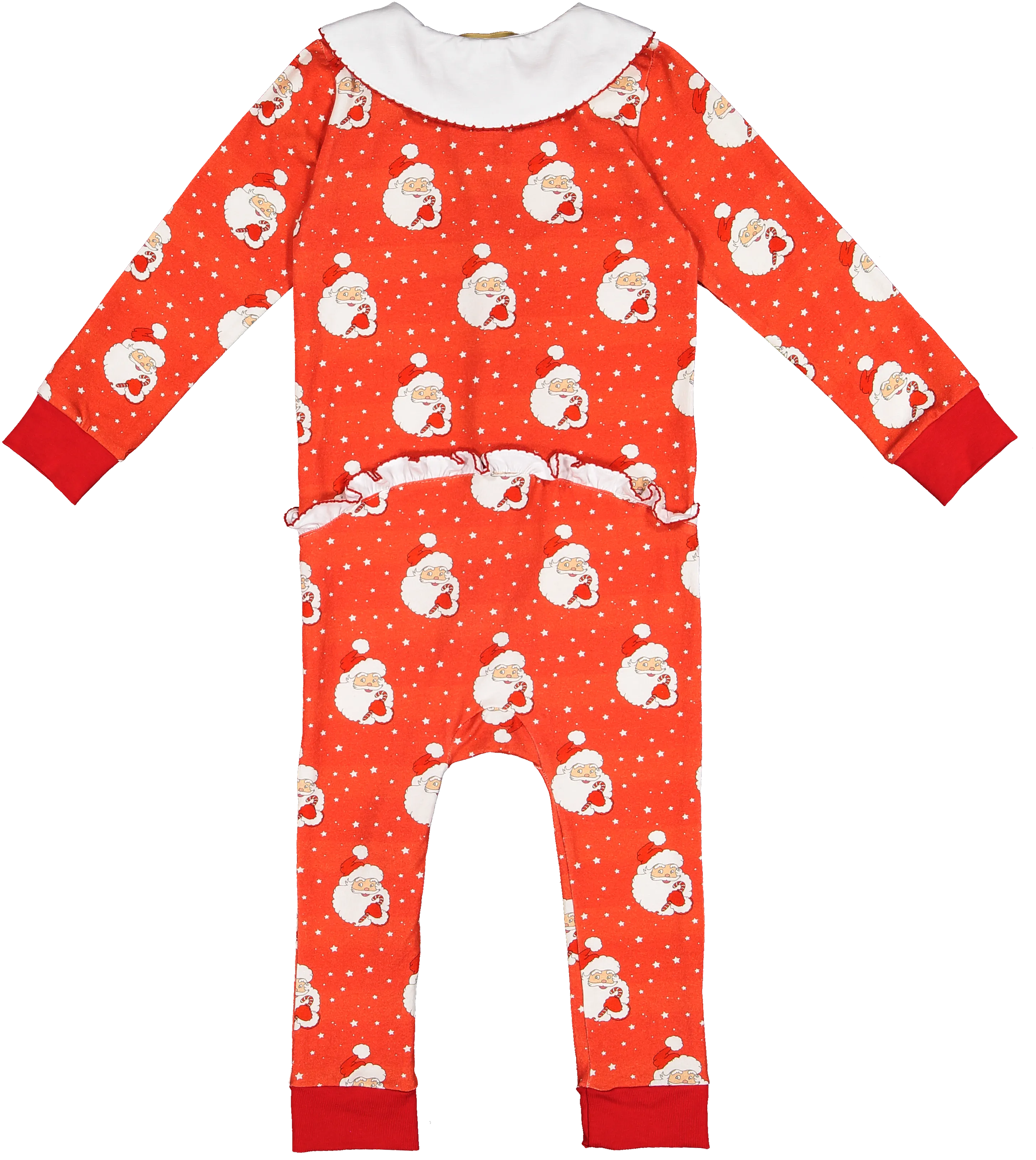 Red Christmas Santa Baby Girl Pajama