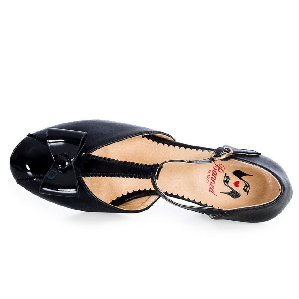 Results: Wedge Sandals - Black Retro Style