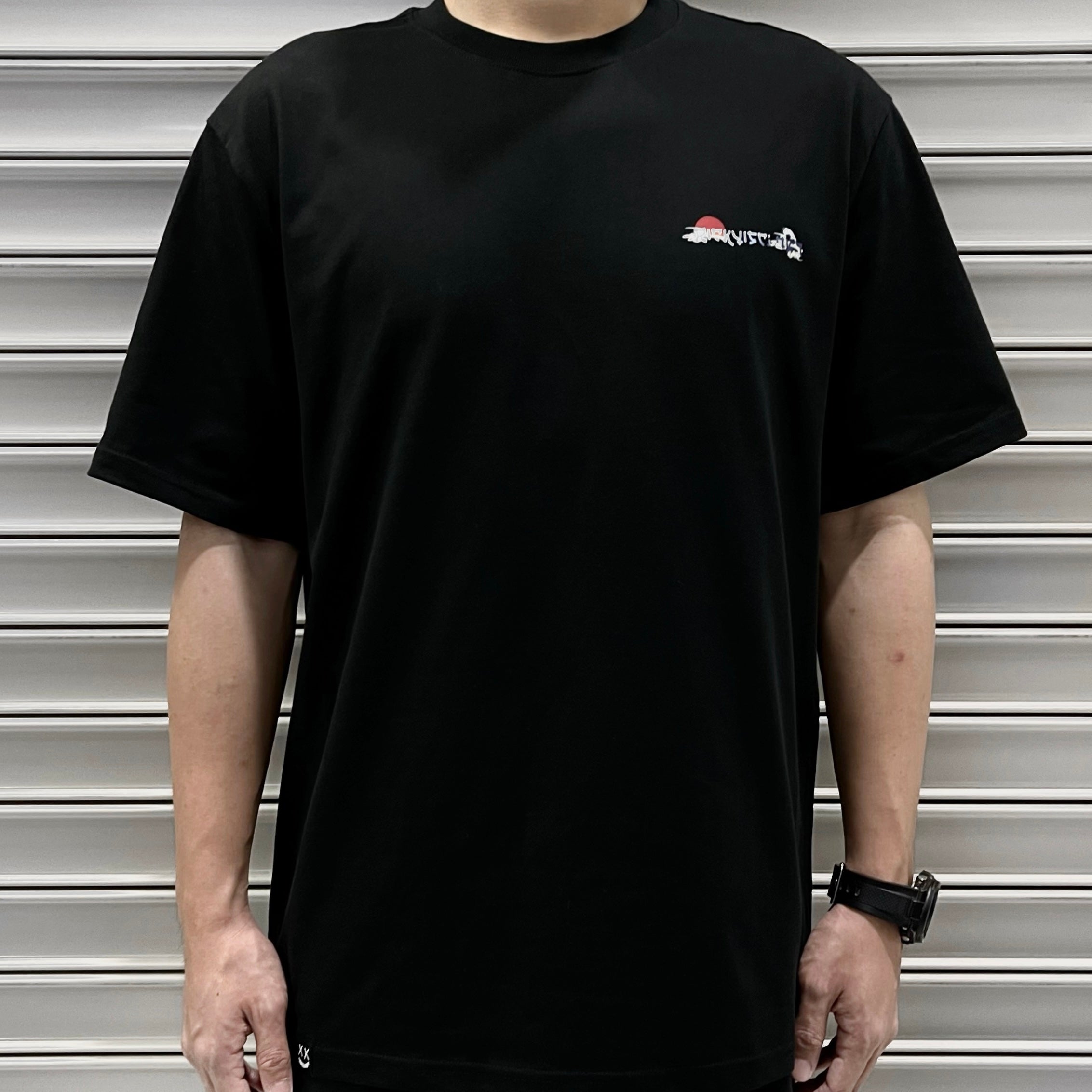 RICKYISCLOWN Kanagawa Wave Tee Black for sale in Japan