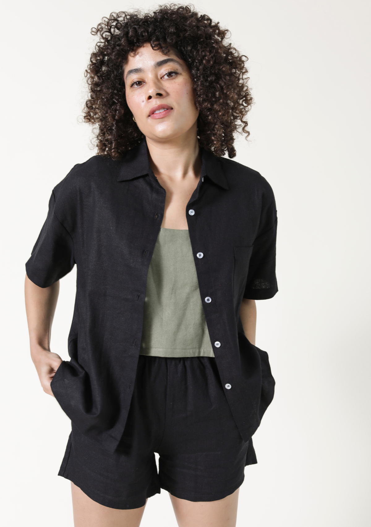 Rita Linen Shirt - Women's Lightweight Linen Shirt | Stylish and Comfortable