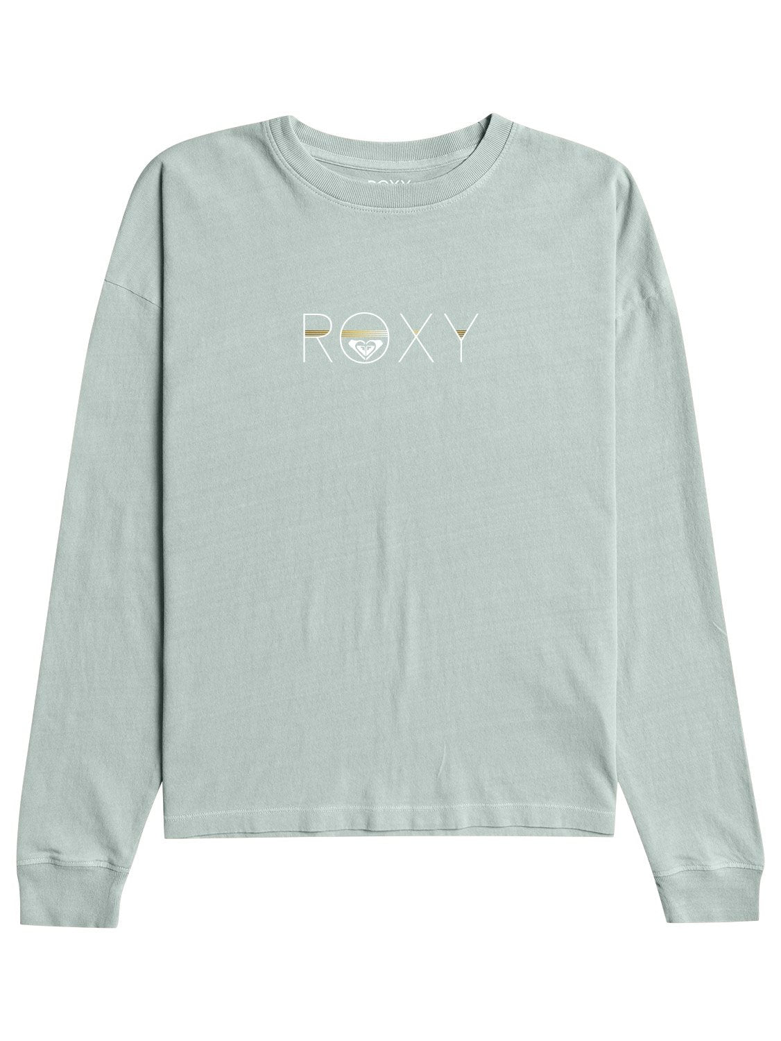 Roxy Ladies Rainbow Foil T-Shirt with Sparkling Evening Design